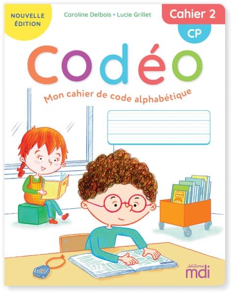 Image sur Codéo - Mon cahier de code alphabétique 1ère année 2